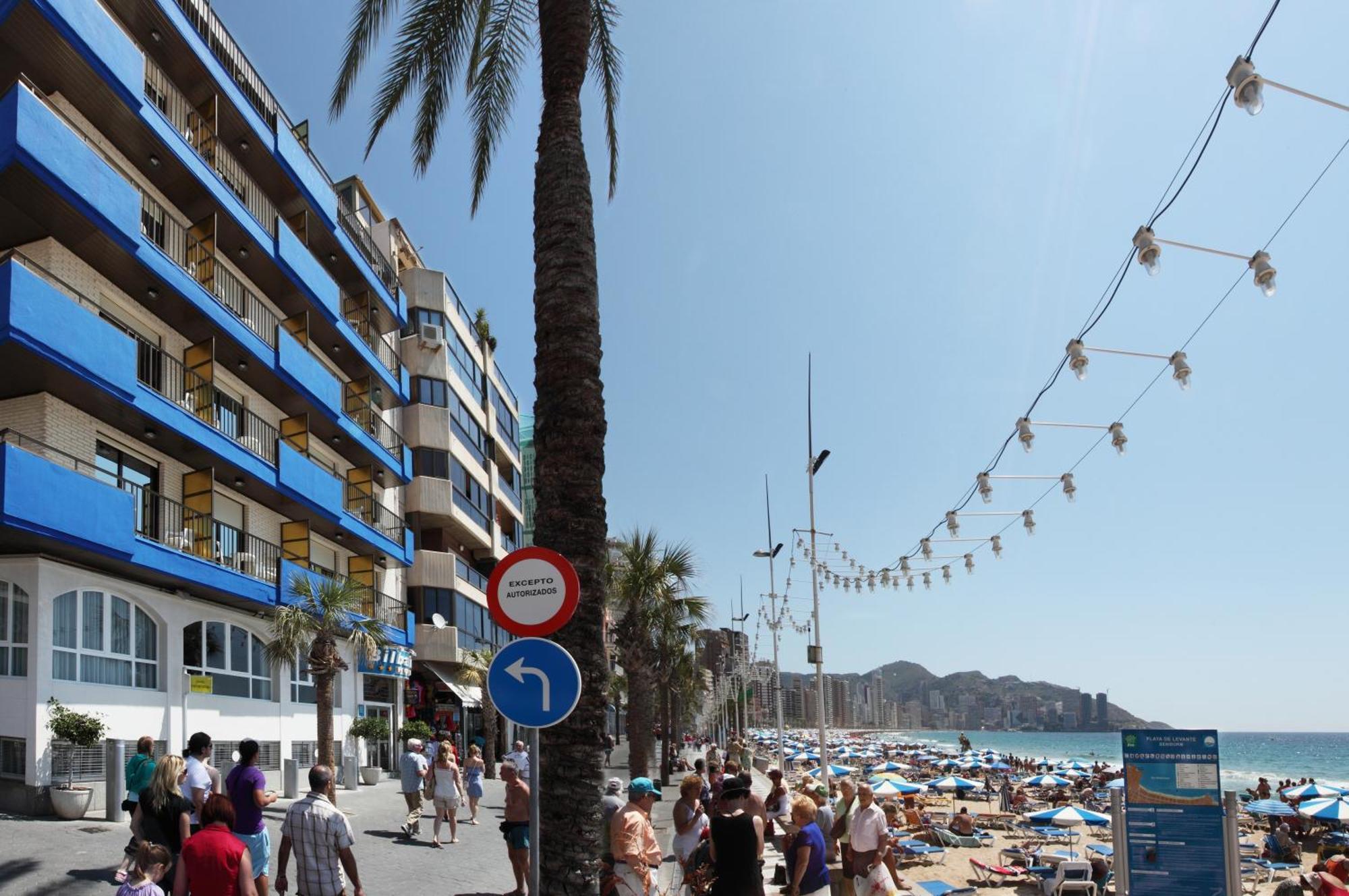 Hotel Bilbaino Benidorm Eksteriør billede